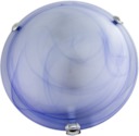 Светильник декоративный СД 2*60 Вт E27 круг голубой (в разборе) TDM